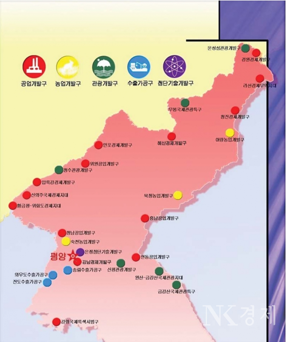 북한의 경제개발구 현황